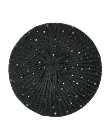 Revaz SSB29E Grey Knit with Studs Snood myselflingerie.com